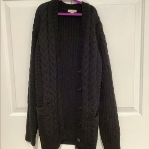 Gap Knitted Black Cardigan Size Xs-S